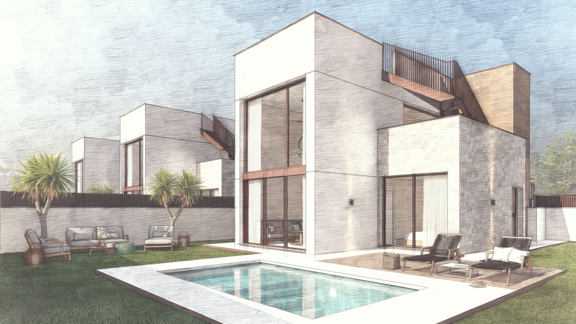 Exterior 01 Sketch